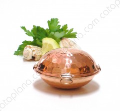 Copper Hammered Mini Cataplana