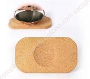 Rectangular Cork Base for Cataplana